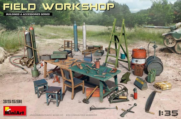 1/35 Miniart Field Workshop: Equipment & Tools - Squadron.com