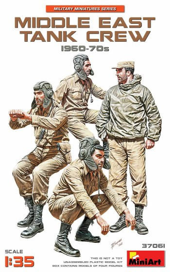 1/35 Miniart Middle East Tank Crew 1960-70s (4) - Squadron.com