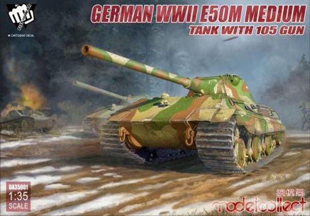 afbetalen escaleren Nuchter 1/35 ModelCollect German Medium Tank E-50 Panther II - Squadron.com