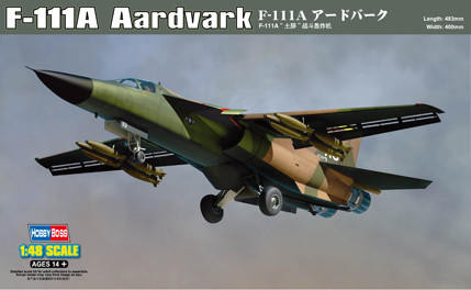 1/48 Hobby Boss F-111A Aardvark - HY80348 - Squadron.com