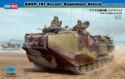 アメリカ海兵隊AAVP-7A1 1/35 1/35 Hobby Boss AAVP-7A1 Assault Amphibious Vehicle (with Mounting