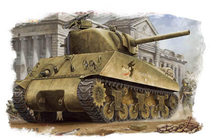 1/48 Hobby Boss US M4A3 Medium Tank - HY84803 - Squadron.com