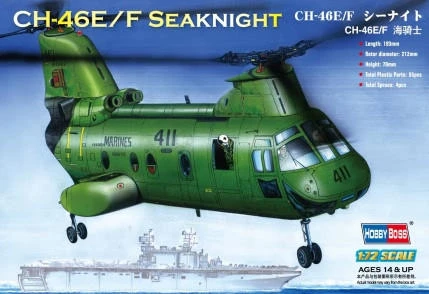 1/72 Hobby Boss American CH-46F Sea Knight - HY87223 - Squadron.com