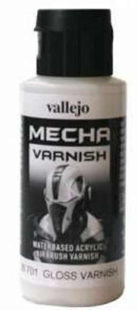 Vallejo Paint 60ml Bottle Gloss Varnish Mecha Color 