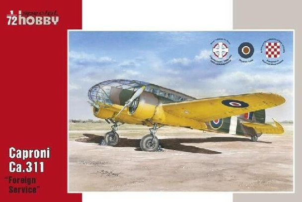 Caproni Ca.311 ForeignService 1/72 プラモデル 1/72 Special Hobby Caproni Ca.311 Foreign Service Plastic