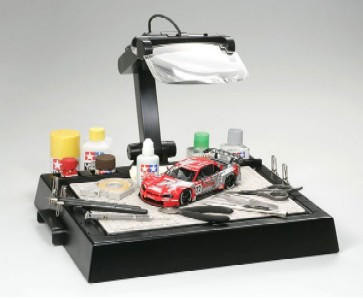 Tamiya Work Stand w/Magnifying Lens - Squadron.com