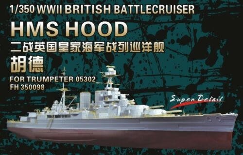 トランペッター 1/350 HMS HOOD 巡洋戦艦