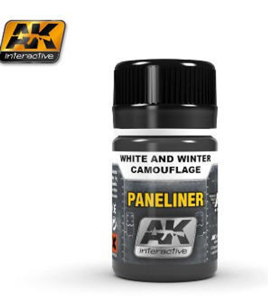  Air Series: Panel Liner White & Winter Camouflage Enamel Paint  35ml Bottle : Arts, Crafts & Sewing