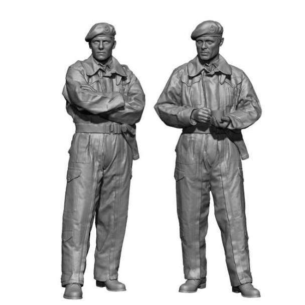 1/35 H3 Models WWII British Tank crew set - Squadron.com