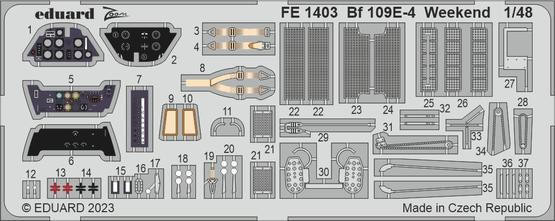 1/48 Eduard Bf 109E-4 Weekend Zoom set - Squadron.com