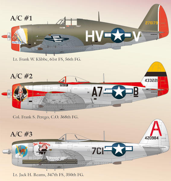 1/48 Lifelike Decals P-47 Thunderbolt p-9 - Squadron.com