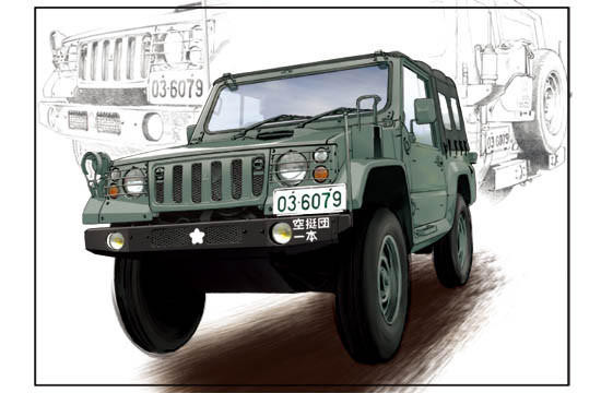 Kit Modèle Militaire Type 73 JGSDF 1/35 - Trumpeter 05518, Neuf, échelle 1/35