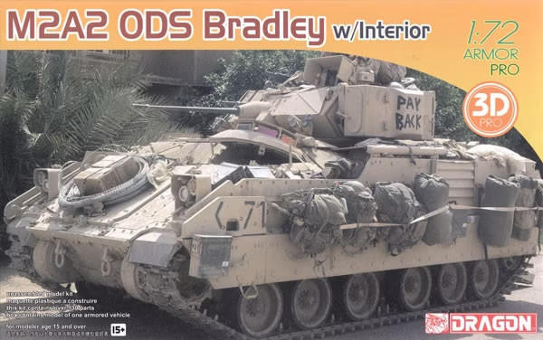 1/72 Dragon M2A2 ODS BRADLEY w/INTERIOR - Squadron.com