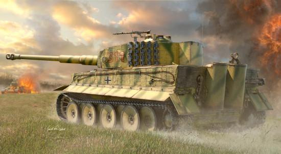 1/16 Trumpeter Pz.Kpfw.VI Ausf.E Sd.Kfz.181 Tiger I (Medium