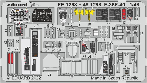 1/48 Eduard F-86F-40 - for AIRFIX - Squadron.com