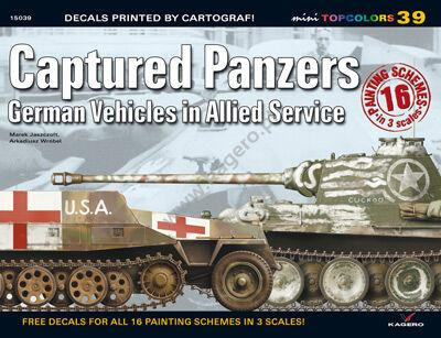 Kagero Captured Panzer German Vehicles in Allied Service Book