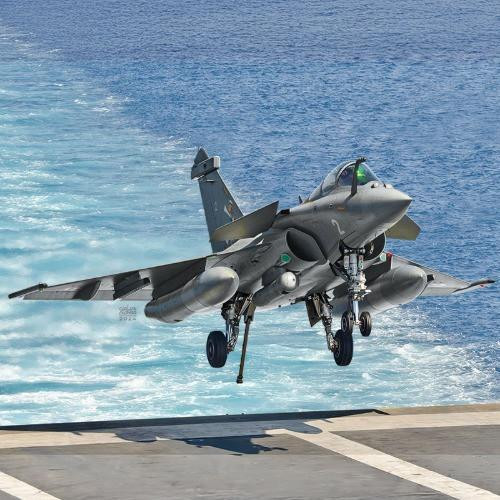 Kit Modèle à Monter Academy 1/48 - Dassault Rafale M (Marine Nationale) - Neuf