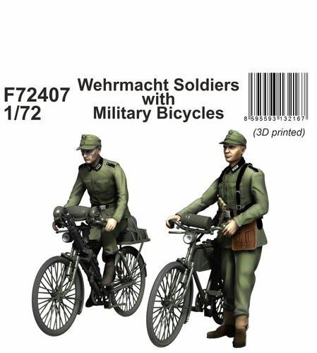 1/72 CMK Wehrmacht Soldiers with Military Bicycles - Squadron.com