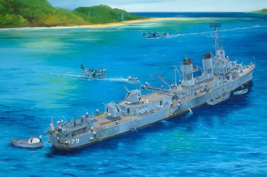 1/200 Trumpeter USS Stevens DD-479 Fletcher Class Destroyer