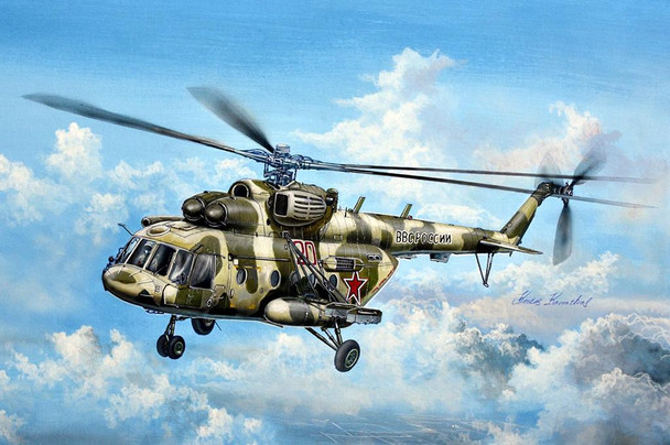 1/48 Trumpeter Russian Mi-8MTV5 Hip Helicopter Plastic Model Kit