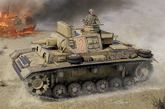 トイガン MP16 1/16 Trumpeter Pz.Kpfw.III Ausf.N - Tunisia - PREORDER - Squadron.com