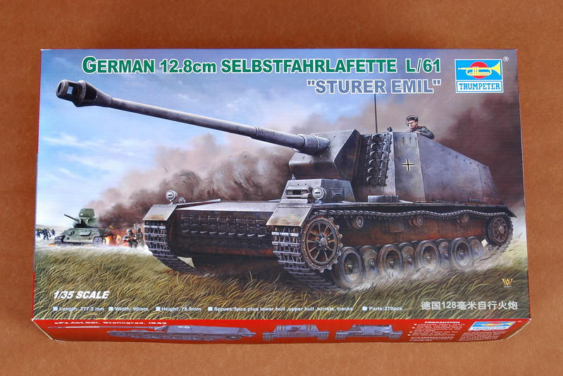1/35 Trumpeter German 12.8cm Tank Destroyer L/61 Sturer Emil