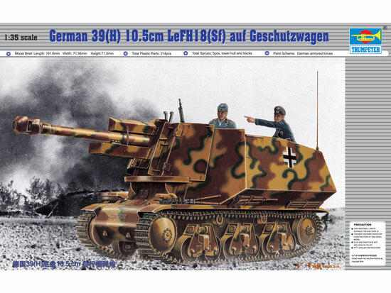１/３５　ＷＷ　ドイツ　ＬｅＦＨ１８Ｍ　１０．５Ｃｍ　ＨＯＷＩＴＺＥＲ　プラモデル　ＡＦ35Ｓ２４ LeFH18M 10.5cm Howitzer, AFV Club AF35S24 (2003)