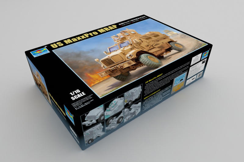 1/16 Trumpeter US M-ATV MRAP MaxxPro Vehicle - Squadron.com