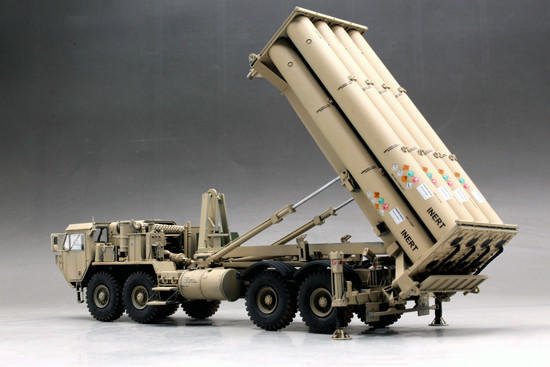 トランペッター 1/35 THAAD 弾道弾迎撃ミサイル 1/35 Trumpeter US Terminal High Altitude Area Defense (THAAD