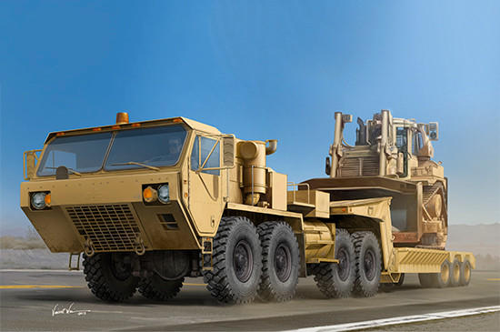 1/35 Trumpeter M983A2 HEMTT Tractor w/M870A1 Semi-Trailer