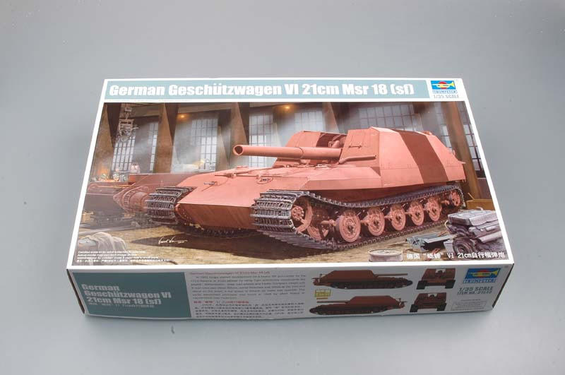 1/35 Trumpeter German Geschutzwagen VI Tiger Grille 21/210mm