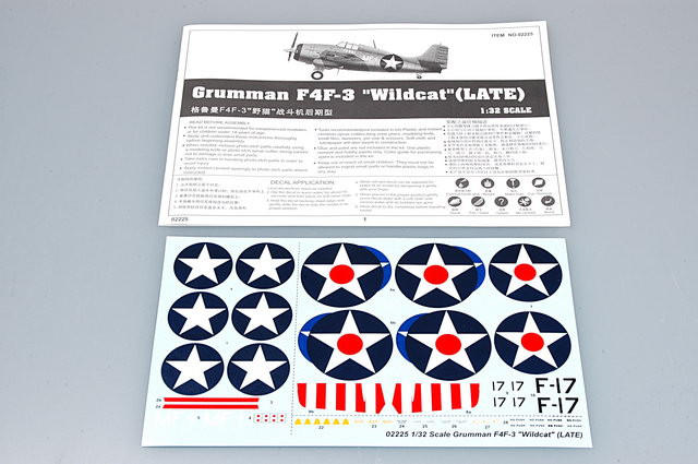 1/32 Trumpeter F4F3 Wildcat Fighter Late Version - Squadron.com