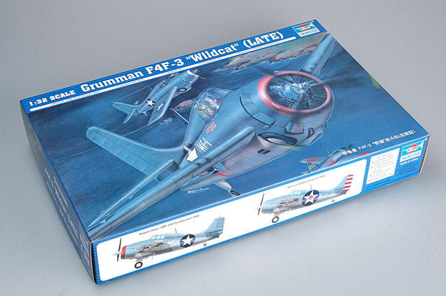 1/32 Trumpeter F4F3 Wildcat Fighter Late Version - Squadron.com