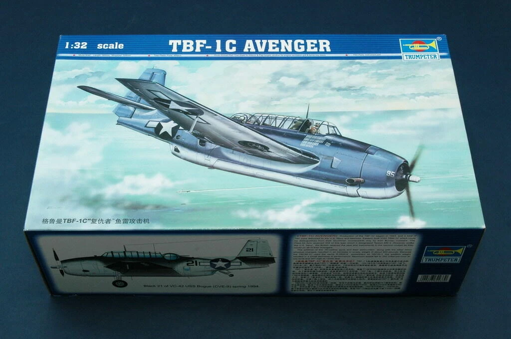 1/32 Trumpeter TBF1C Avenger Aircraft - Squadron.com