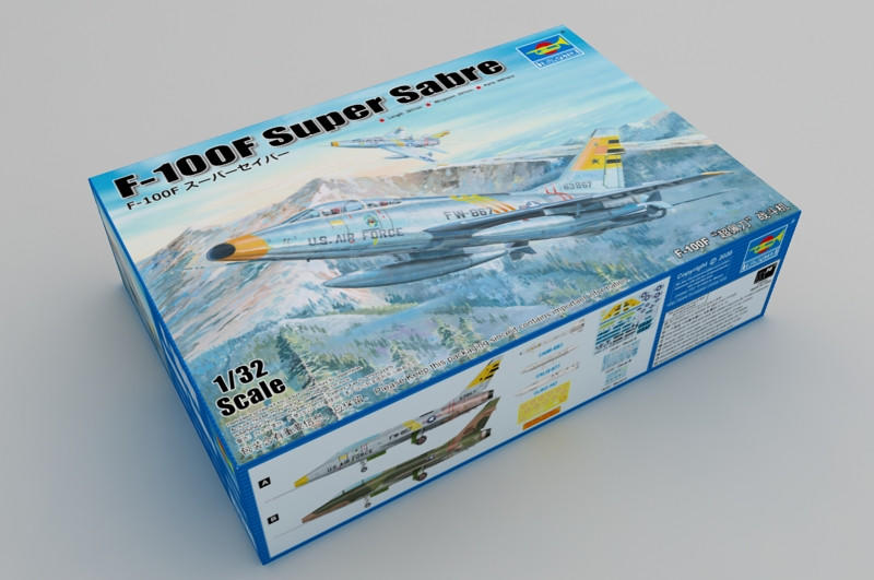 1/32 Trumpeter F100F Super Sabre Fighter - Squadron.com