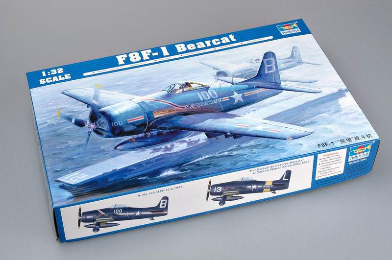 1/32 Trumpeter F8F1 Bearcat Fighter - Squadron.com