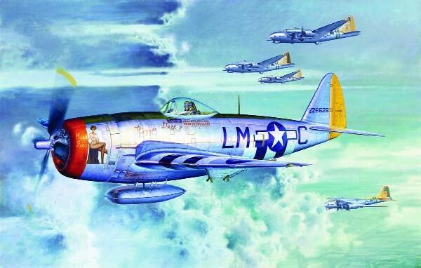 1/32 Trumpeter P47D Thunderbolt Bubbletop Fighter - Squadron.com