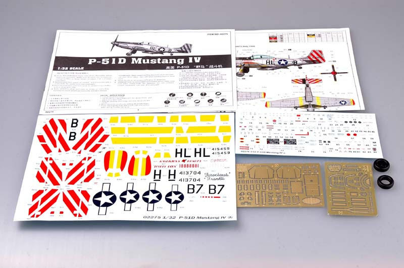 1/32 Trumpeter P51D Mustang IV Fighter - Squadron.com