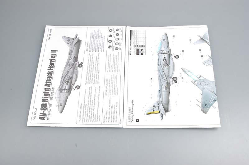 1/32 Trumpeter AV8B Harrier II Night Attack Aircraft - Squadron.com