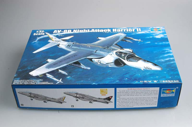 トランペッター AV-8B Harrier II 1:32 Amazon.com: Trumpeter 1/32 AV8B Harrier II Plus Version