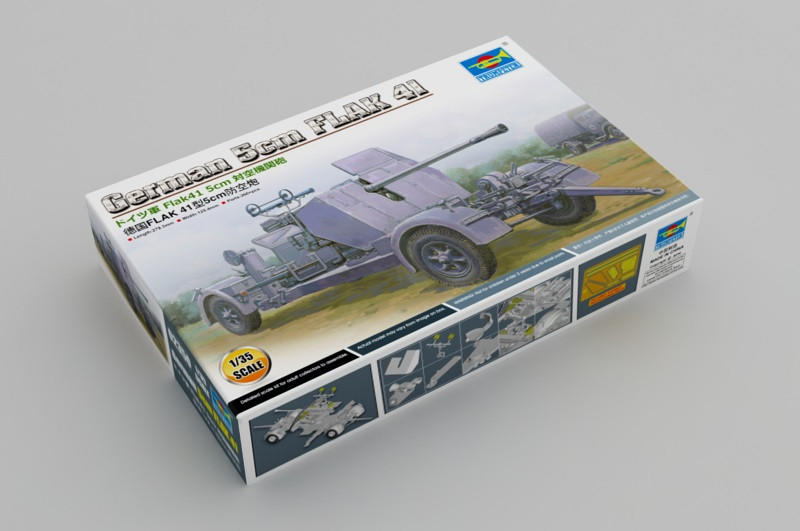 1/35 Trumpeter German 5cm Flak 41 Gun - Squadron.com