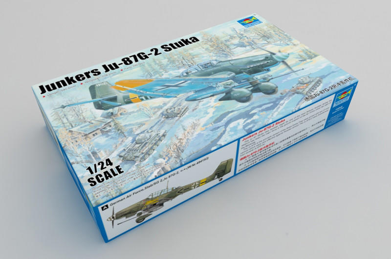 1/24 Trumpeter Junkers Ju87G2 Stuka German Dive Bomber - Squadron.com
