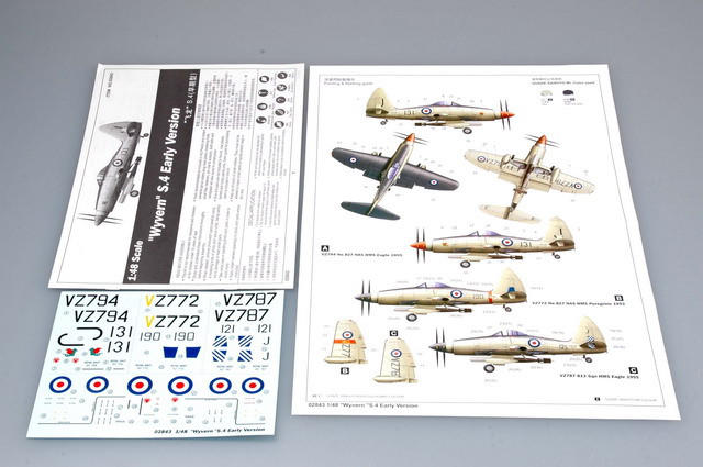1/48 Trumpeter Wyvern S4 Early Version British Fighter - Squadron.com