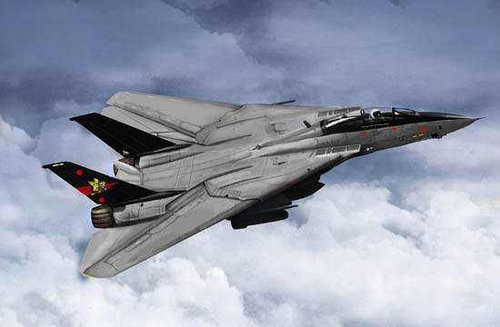 1/144 Trumpeter F14B Tomcat Fighter - Squadron.com