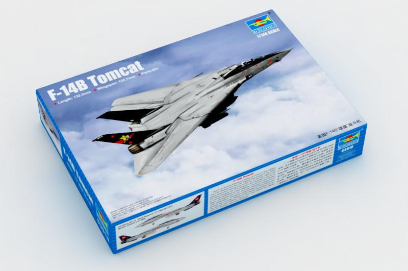 1/144 Trumpeter F14B Tomcat Fighter - Squadron.com