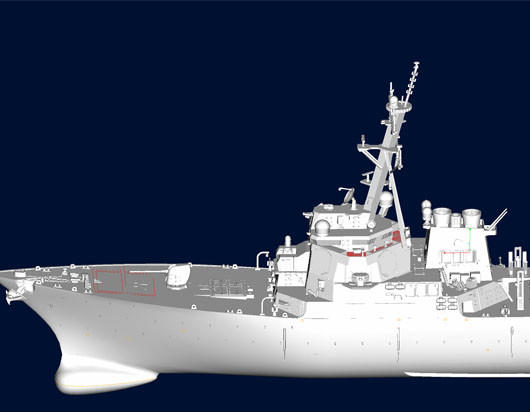 1/350 Trumpeter USS Hopper DDG70 Arleigh Burke Class Guided