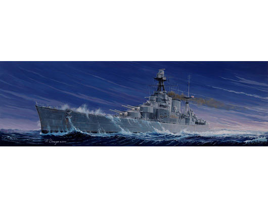 トランペッター　1/350　HMS HOOD 1/350 Trumpeter HMS Hood British Battleship - Squadron.com