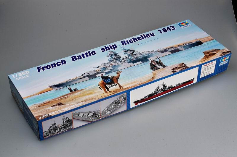 1/350 Trumpeter French Richelieu Battleship - Squadron.com