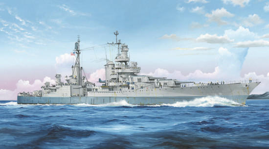 1/350 Trumpeter USS Indianapolis CA35 Cruiser 1945 - Squadron.com