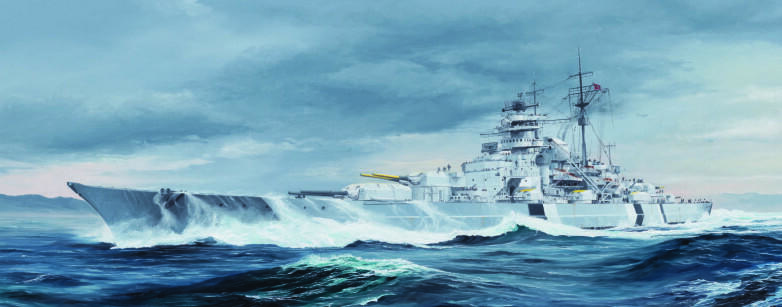 1/350 Trumpeter German Bismarck Battleship - Squadron.com